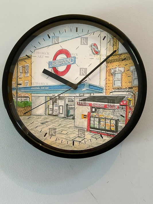 ARSENAL TUBE STATION - CLOCK