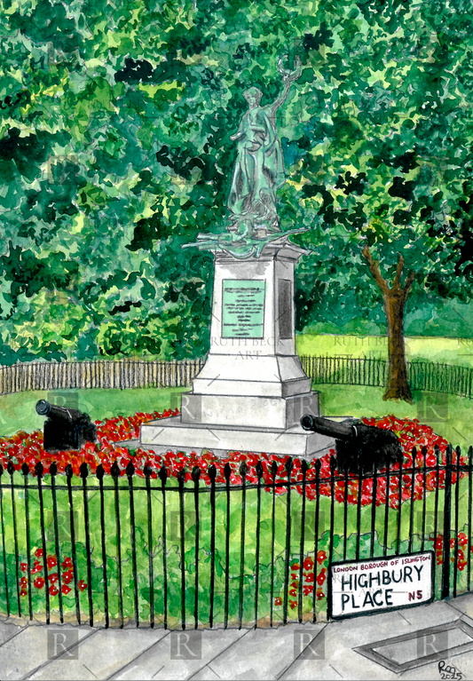 BOER WAR MEMORIAL - HIGHBURY PLACE