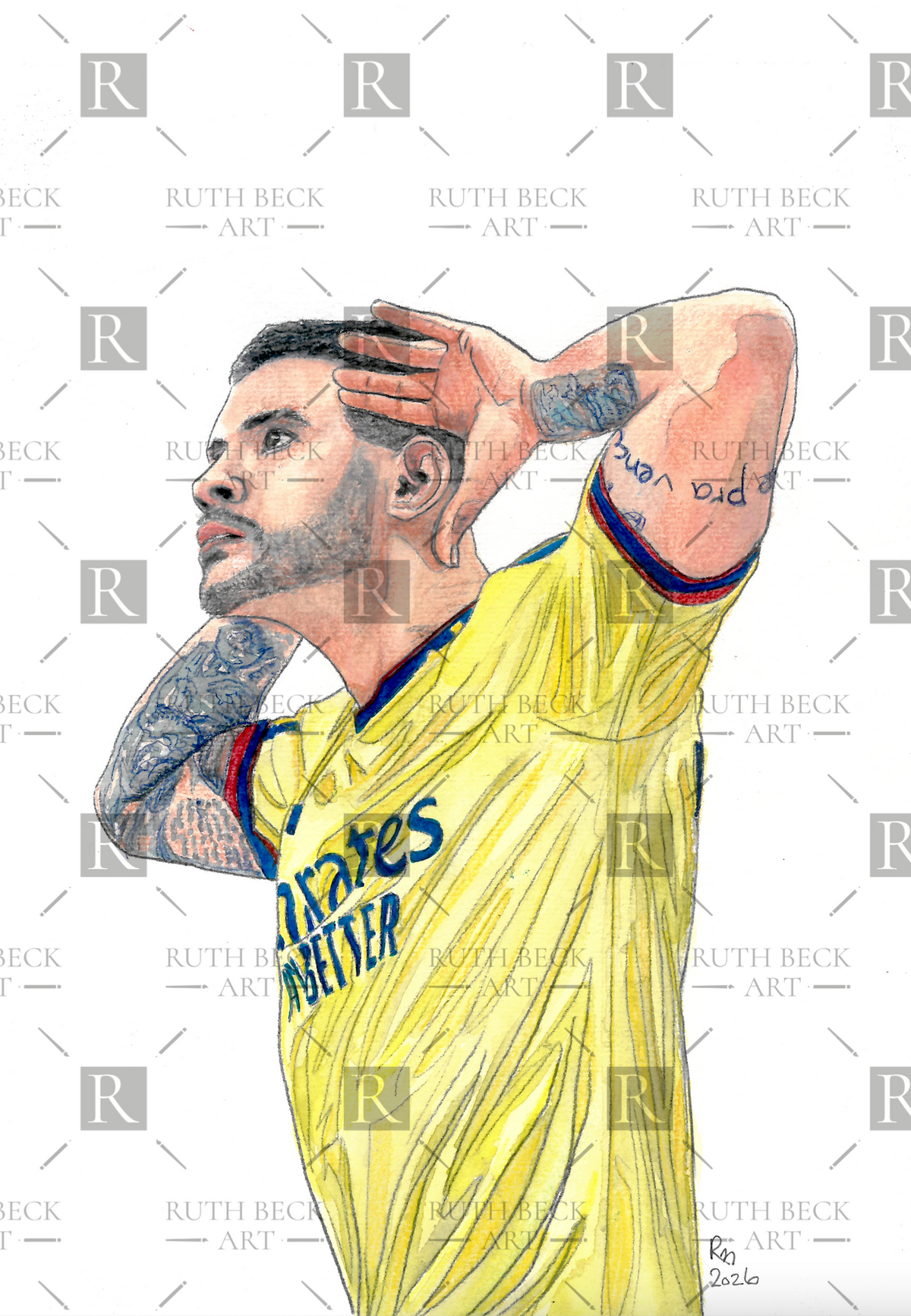 BRUNO GUIMARAES Vs SUNDERLAND - ARSENAL - PRINT