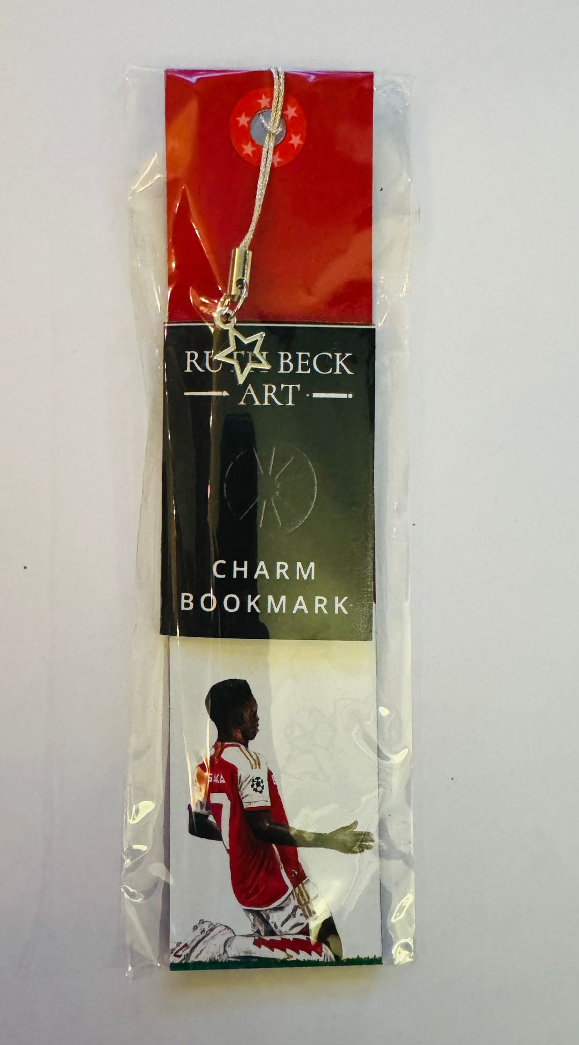 ARSENAL BOOKMARKS - With Metal Charm