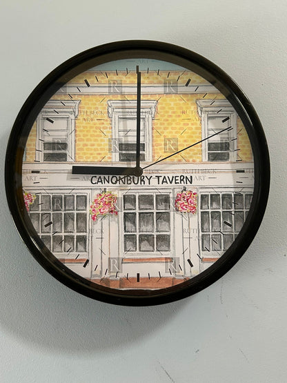 CANONBURY TAVERN PUB - CLOCK