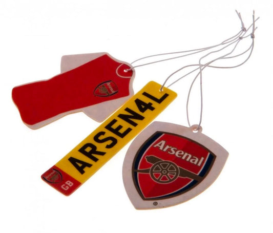 ARSENAL CAR FRESHENER X 3 (1 PACK)