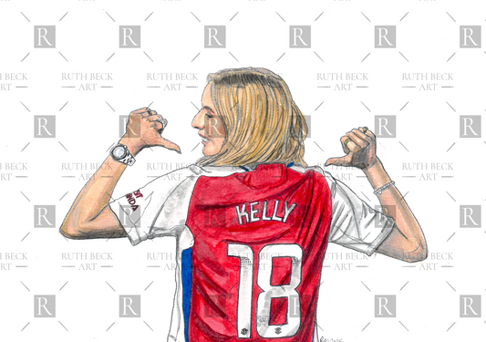 CHLOE KELLY AWFC - PRINT