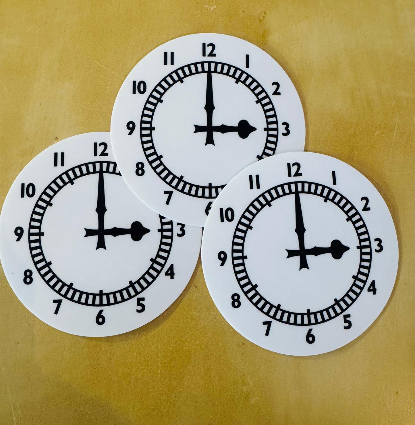 ARSENAL HIGHBURY CLOCK STICKER - Large 76mm Sticker