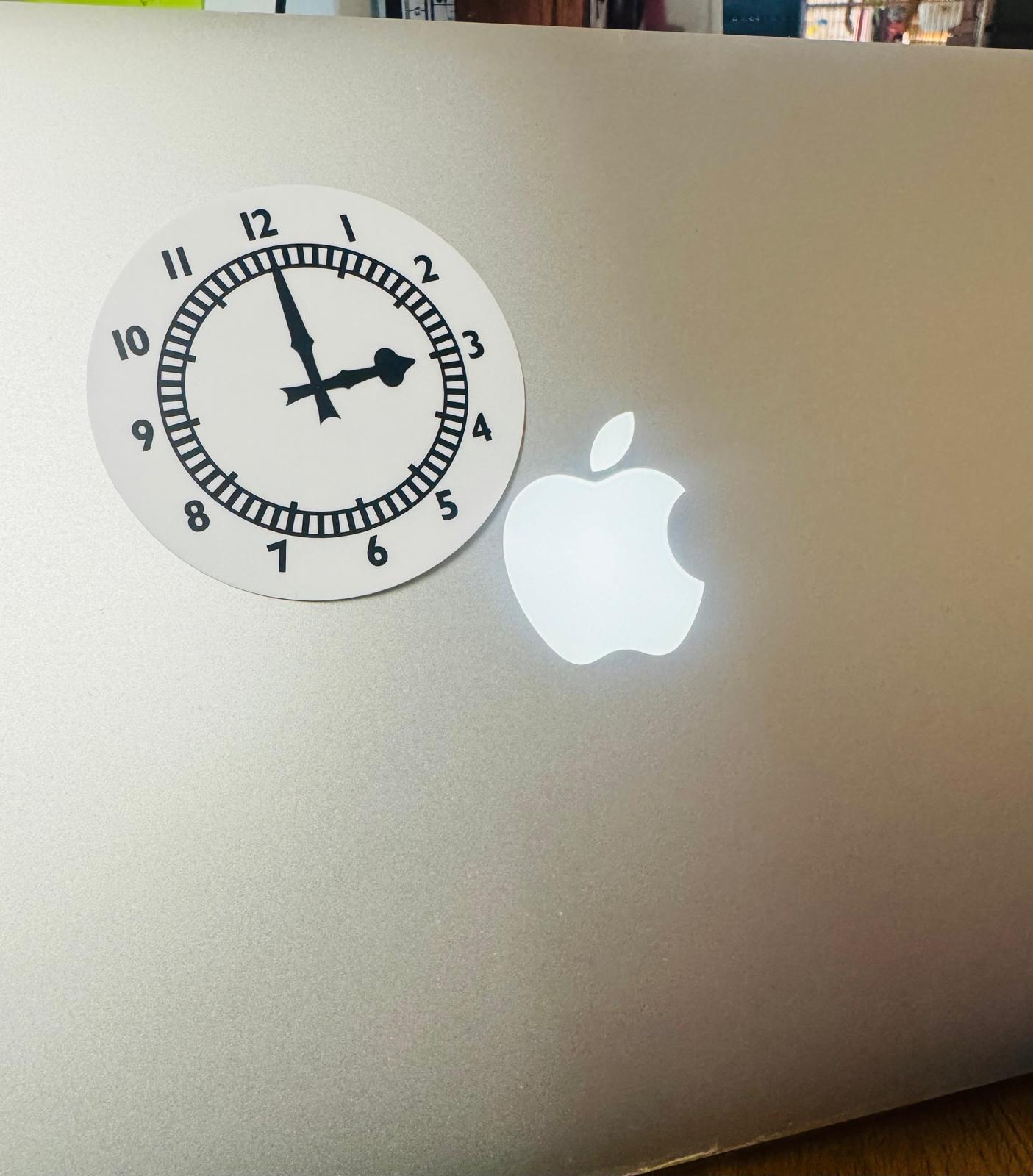 ARSENAL HIGHBURY CLOCK STICKER - Large 76mm Sticker