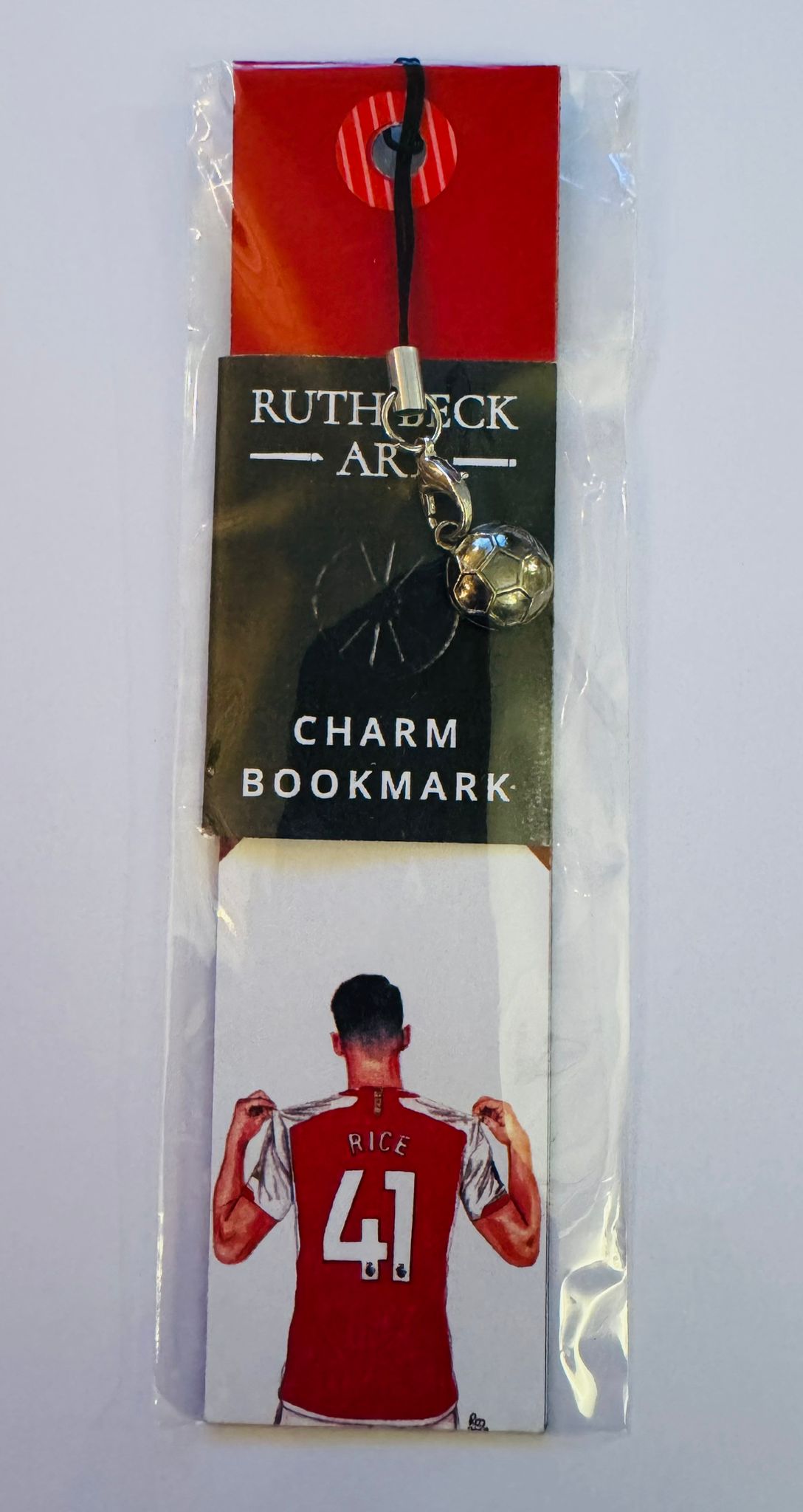 ARSENAL BOOKMARKS - With Metal Charm