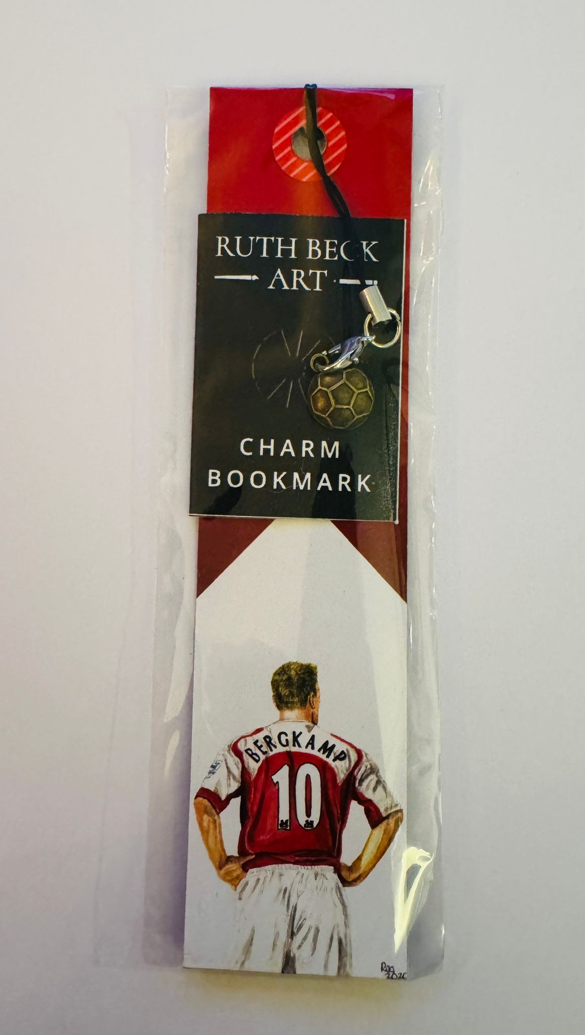 ARSENAL BOOKMARKS - With Metal Charm