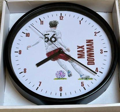 MAX DOWMAN - ARSENAL - CLOCK