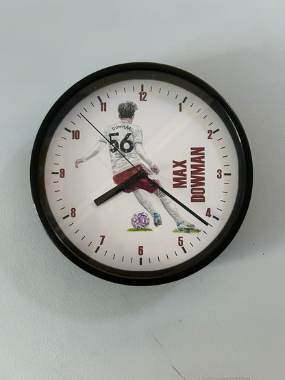 MAX DOWMAN - ARSENAL - CLOCK