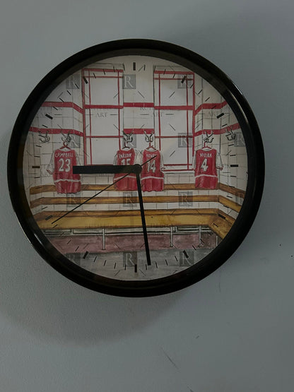 ARSENAL DRESSING ROOM - HIGHBURY - CLOCK