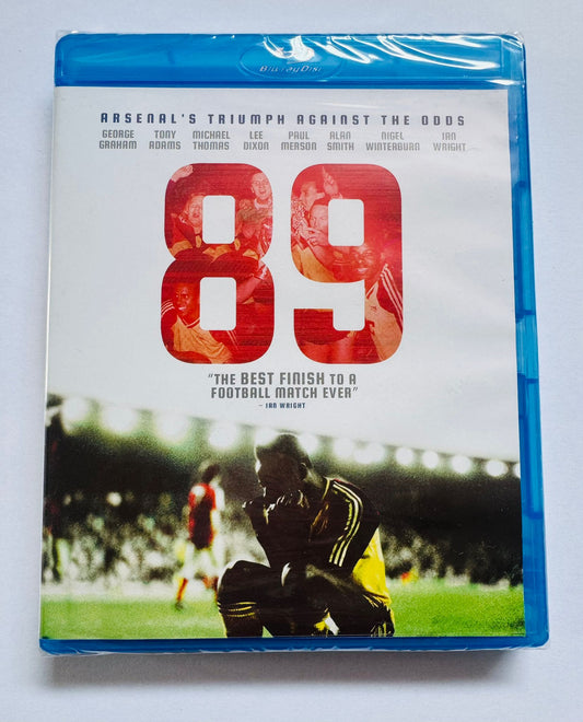 ARSENAL 89 - BLU RAY DISC - SEALED