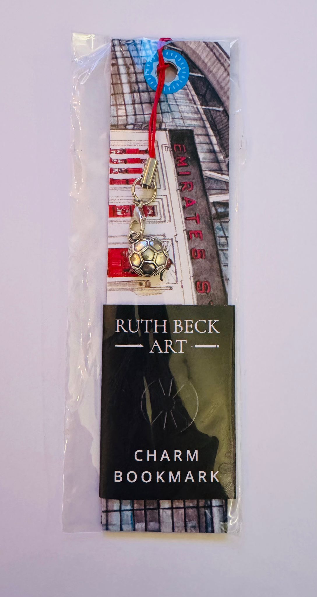 ARSENAL BOOKMARKS - With Metal Charm