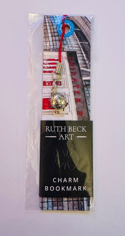 ARSENAL BOOKMARKS - With Metal Charm