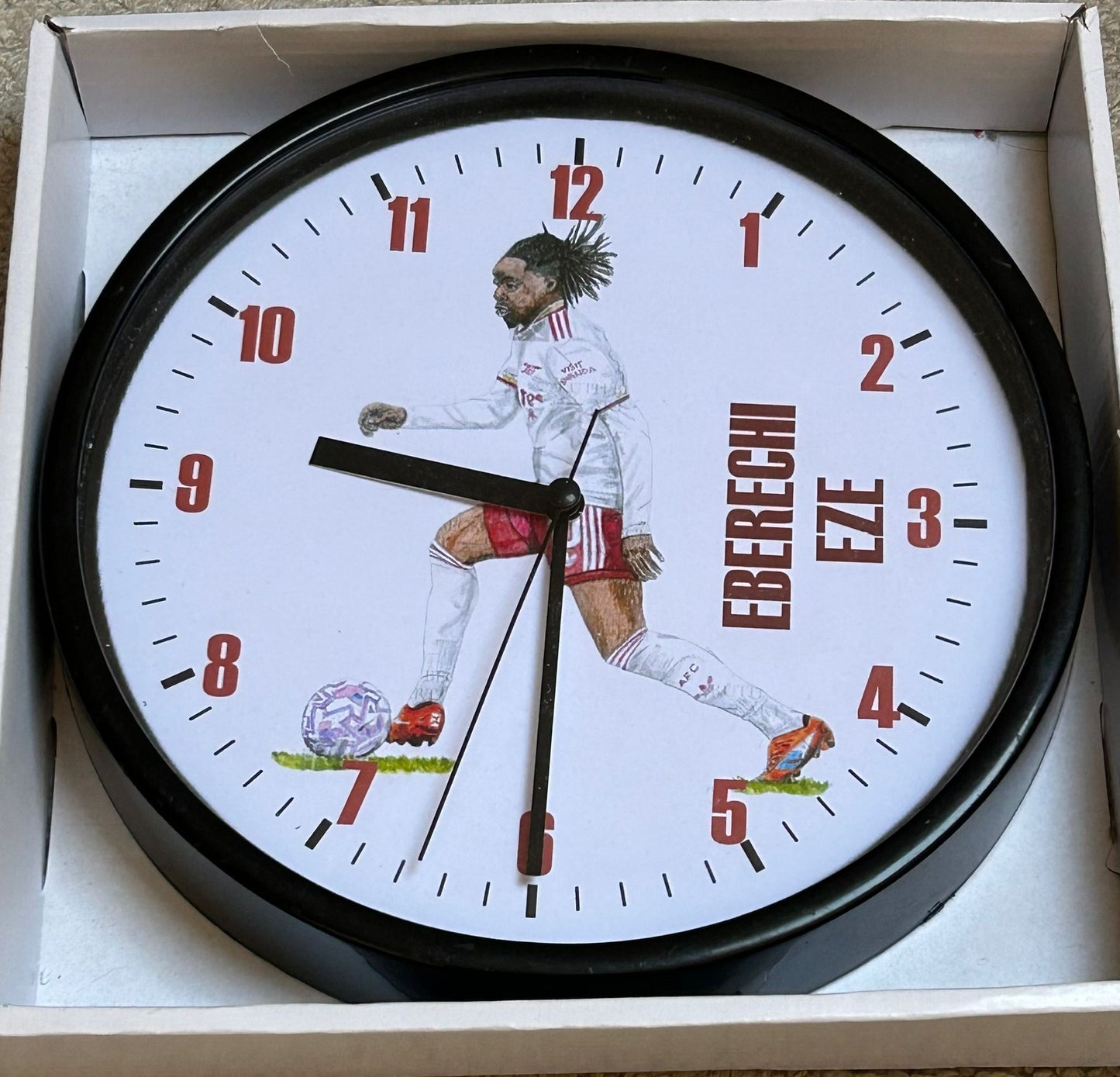 EBERECHI EZE - ARSENAL - CLOCK