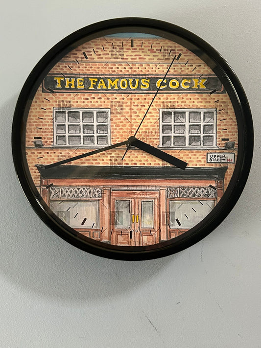 FAMOUS COCK PUB - CLOCK