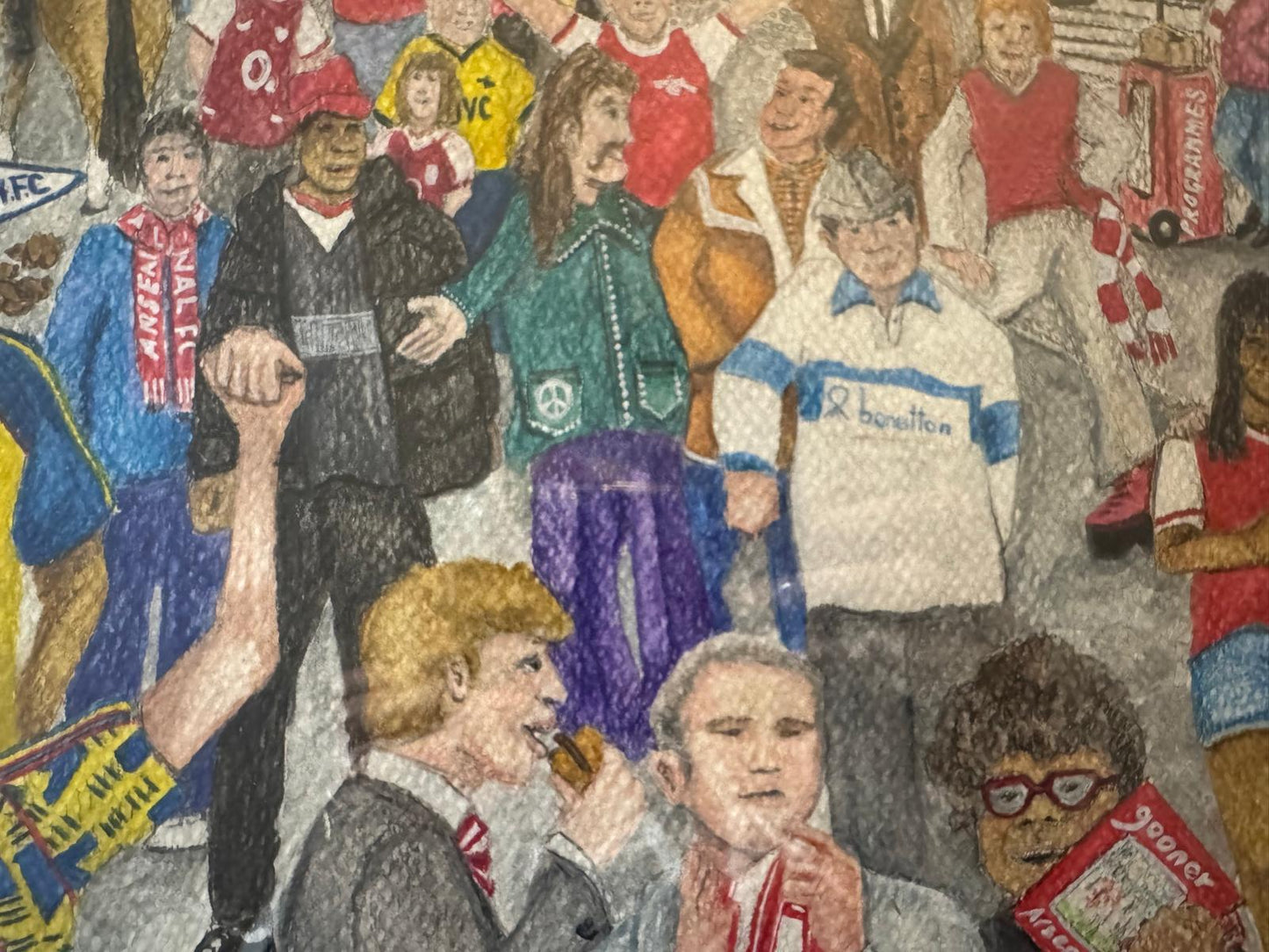 HIGHBURY DAYS - ORIGINAL A2 WATERCOLOUR PAINTING
