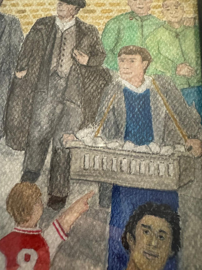 HIGHBURY DAYS - ORIGINAL A2 WATERCOLOUR PAINTING