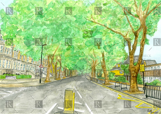 HIGHBURY NEW PARK VIEW & HIGHBURY QUADRANT SCHOOL PRINT