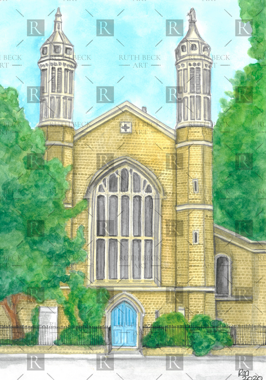 HOLY TRINITY CHURCH - PRINT