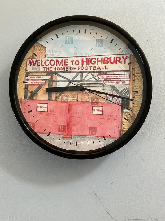ARSENAL ' WELCOME TO HIGHBURY' - CLOCK