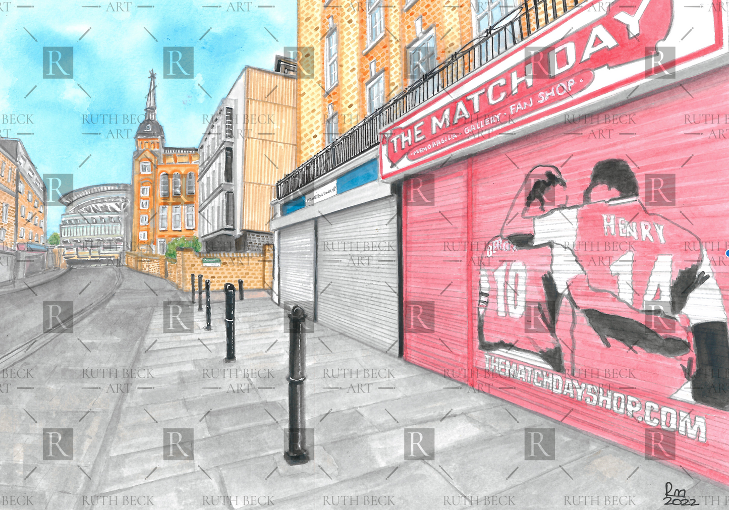 HORNSEY ROAD VIEW - PRINT