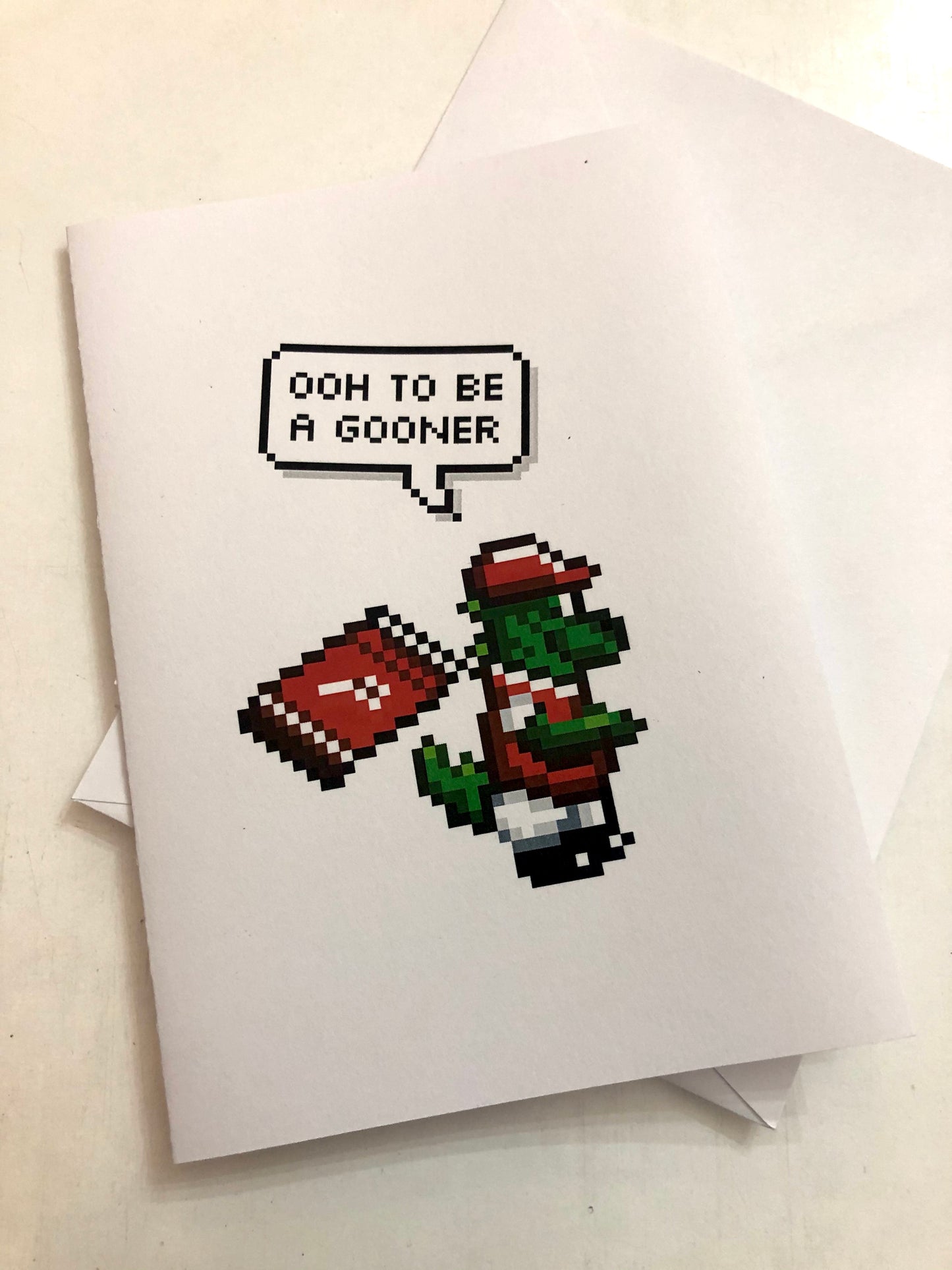 GUNNERSAURUS PLUSHY TOY & A6 CARD
