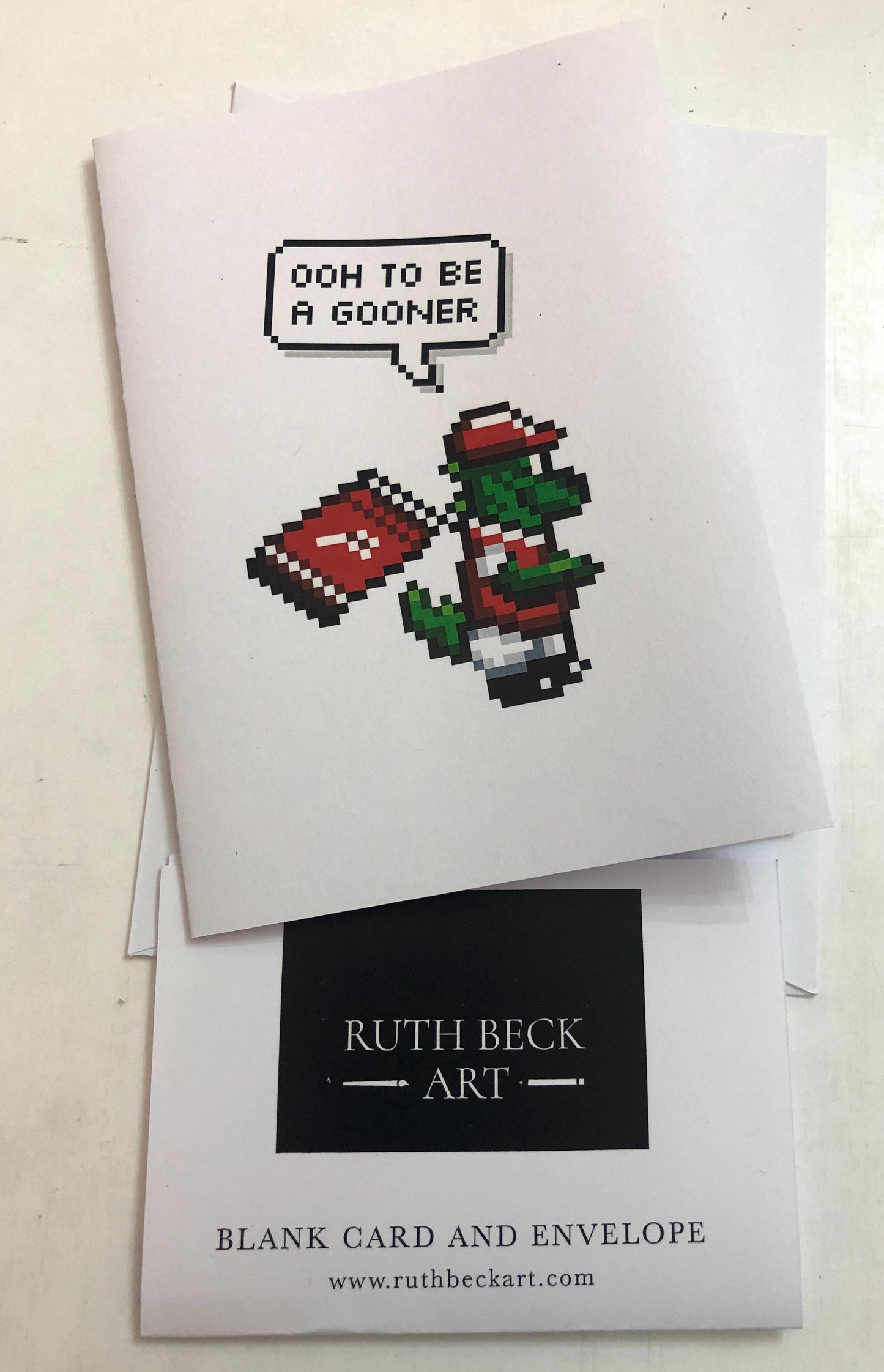 GUNNERSAURUS PLUSHY TOY & A6 CARD