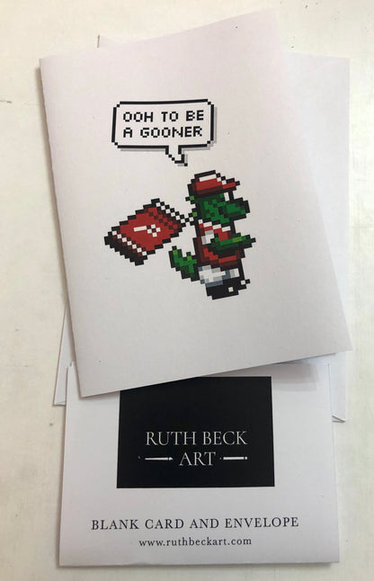 GUNNERSAURUS PLUSHY TOY & A6 CARD