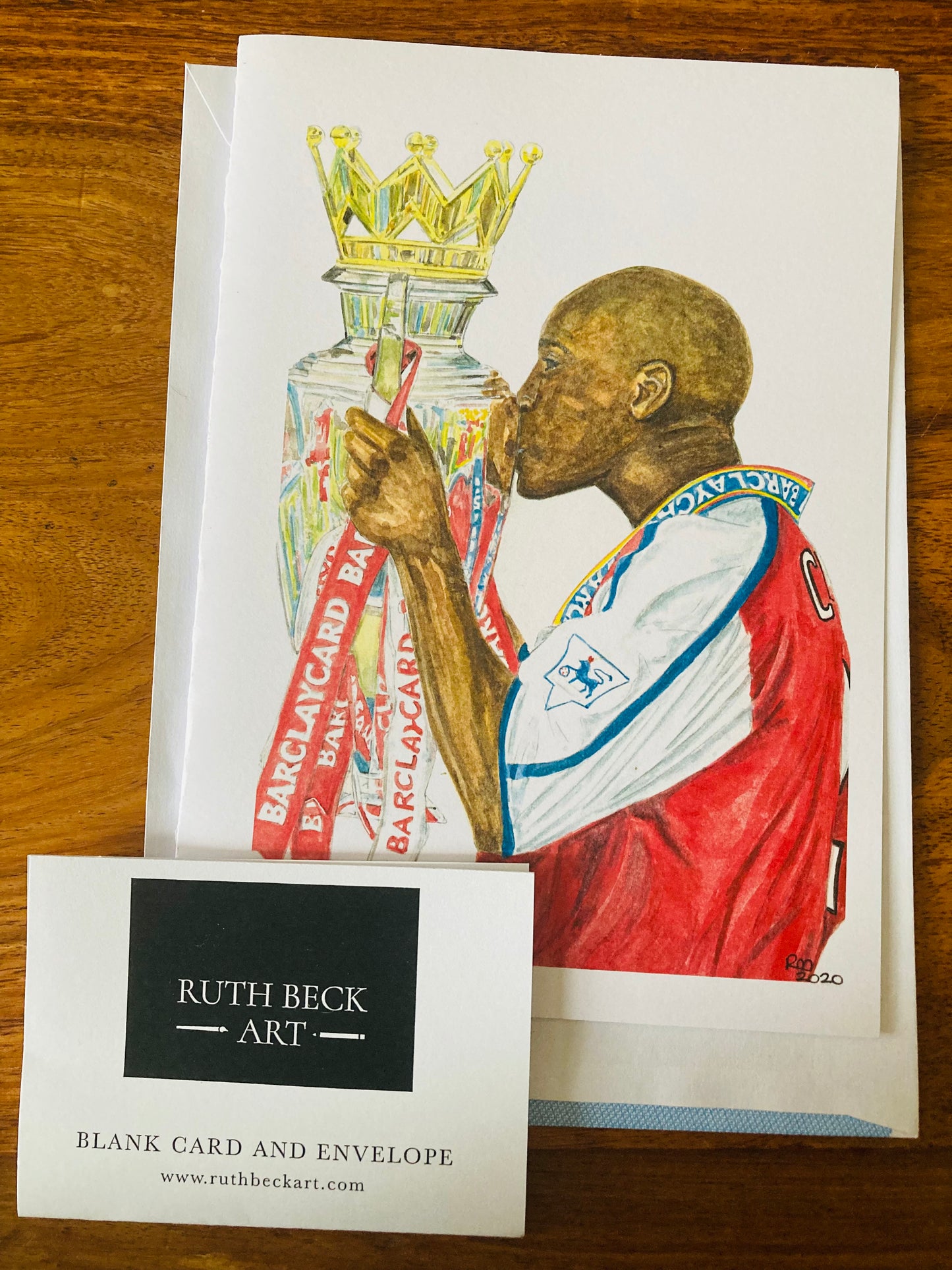 SOL CAMPBELL - A5 Blank card & envelope