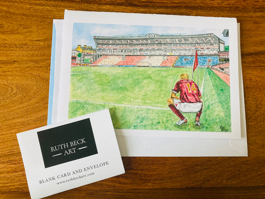 THIERRY HENRY - A5 Blank card & envelope