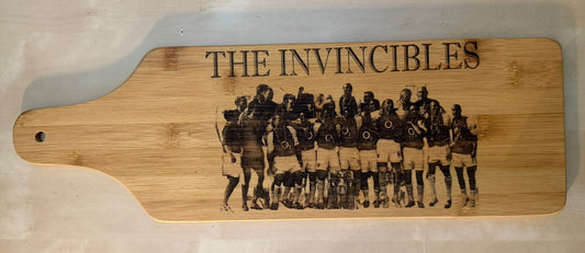 INVINCIBLES WOODEN BOARD Charity Donation from Sale.