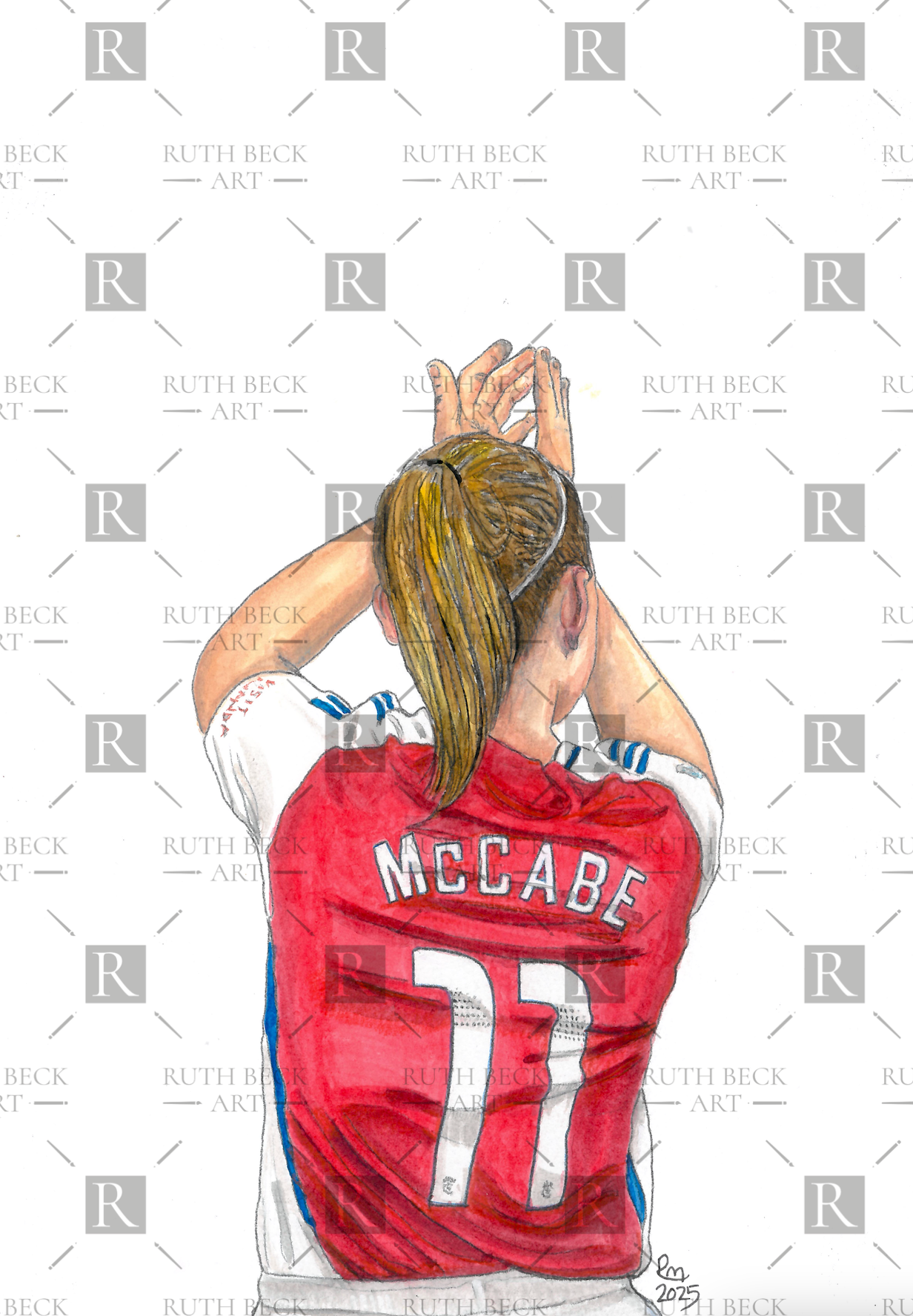 KATE McCABE AWFC - PRINT