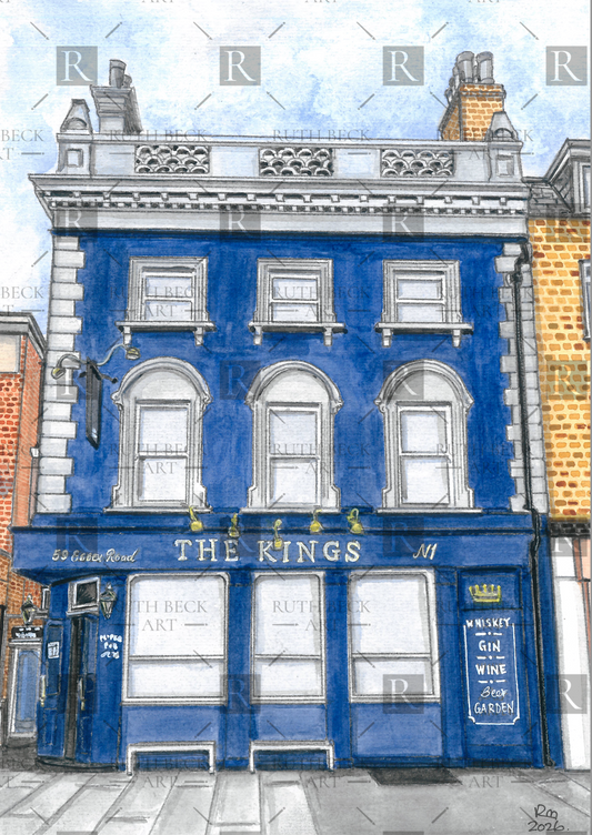 KINGS PUB, ESSEX ROAD PRINT