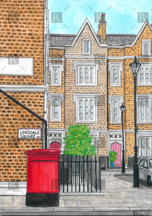 LONSDALE SQUARE - ISLINGTON PRINT