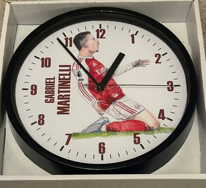 GABRIEL MARTINELLI CELEBRATION - ARSENAL - CLOCK