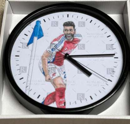 MERINO CELEBRATION FLAG - CLOCK