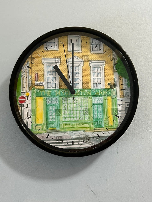 MYDDLETON ARMS PUB - CLOCK