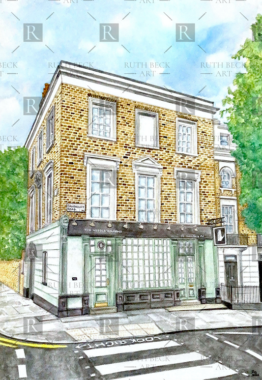 MYDDLETON ARMS PUB 2 - PRINT