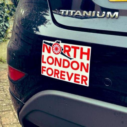 North London Forever- Vinyl Car Bumper Sticker