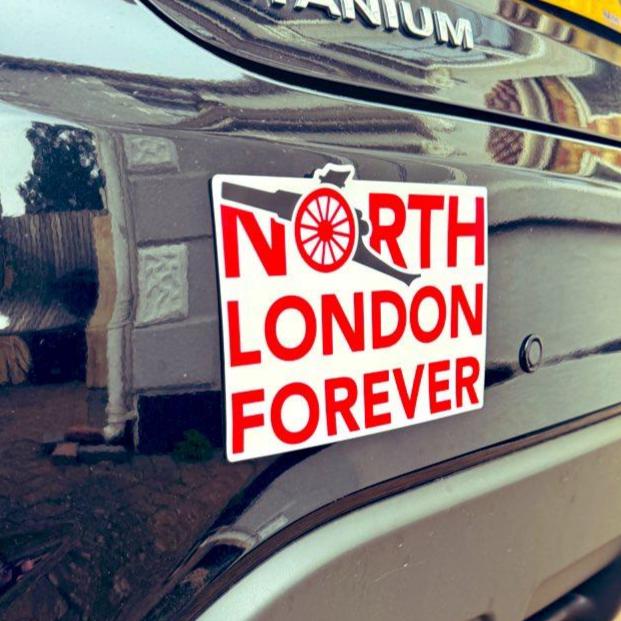 North London Forever- Vinyl Car Bumper Sticker