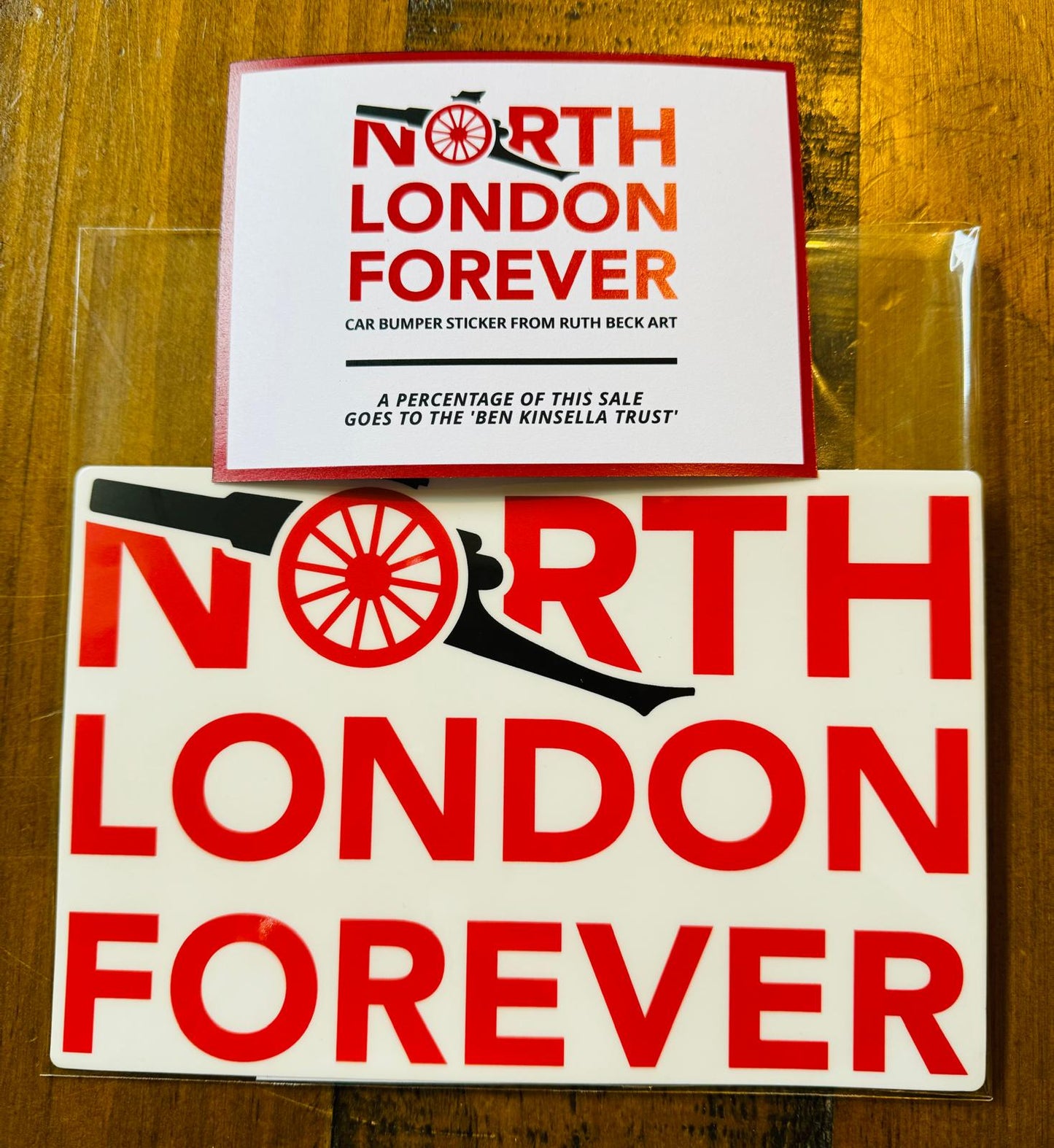 North London Forever- Vinyl Car Bumper Sticker