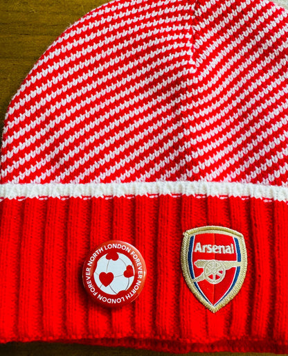 North London Forever Hearts Design - 32mm Button Badge