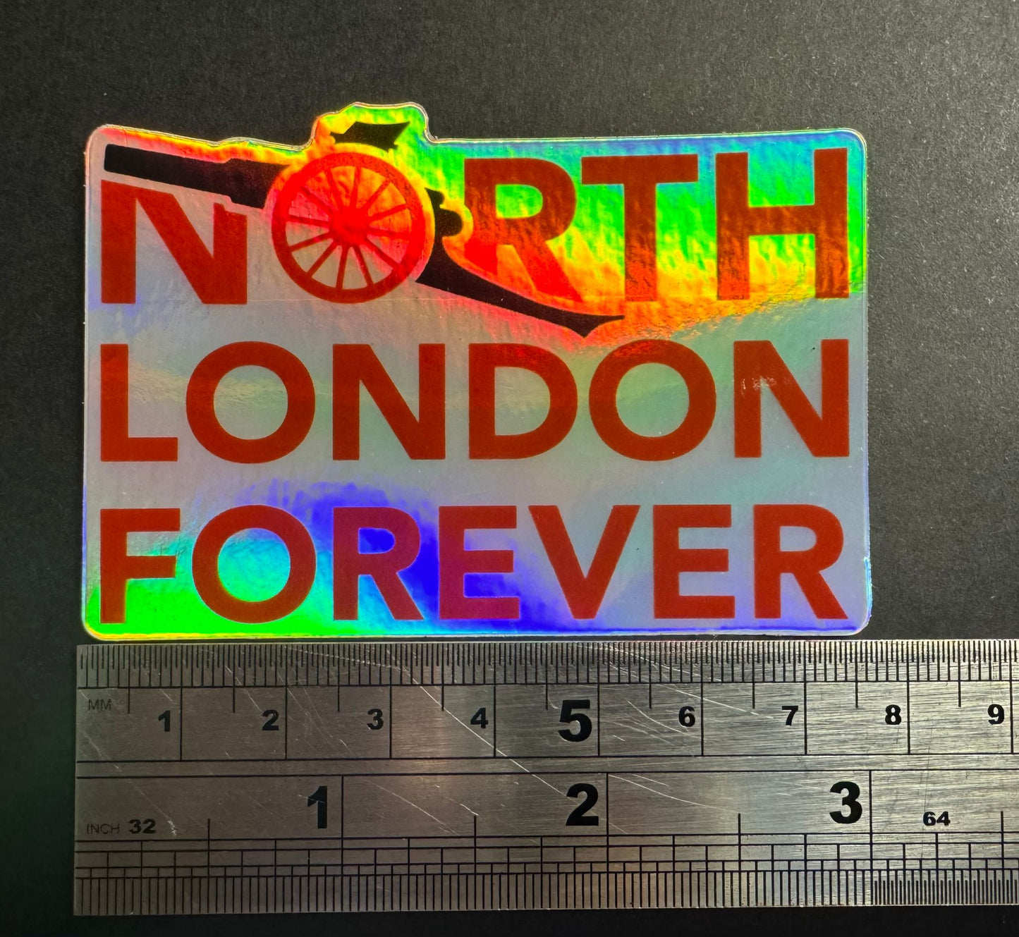 North London Forever - Holographic Sticker