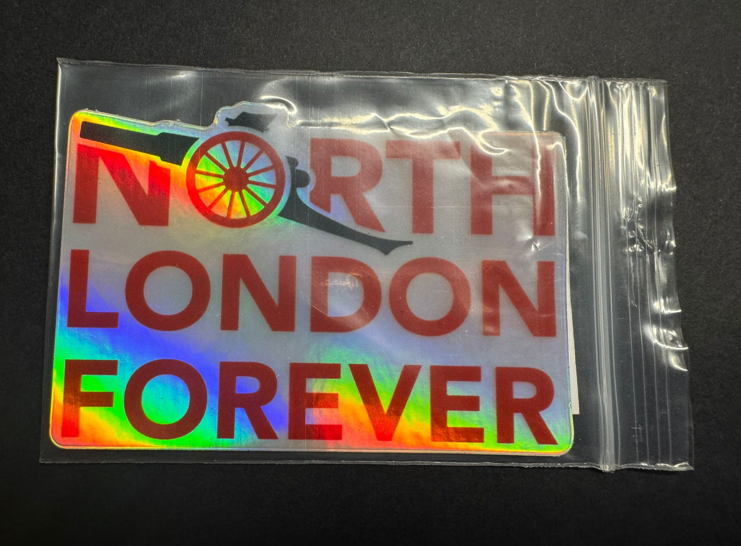 North London Forever - Holographic Sticker