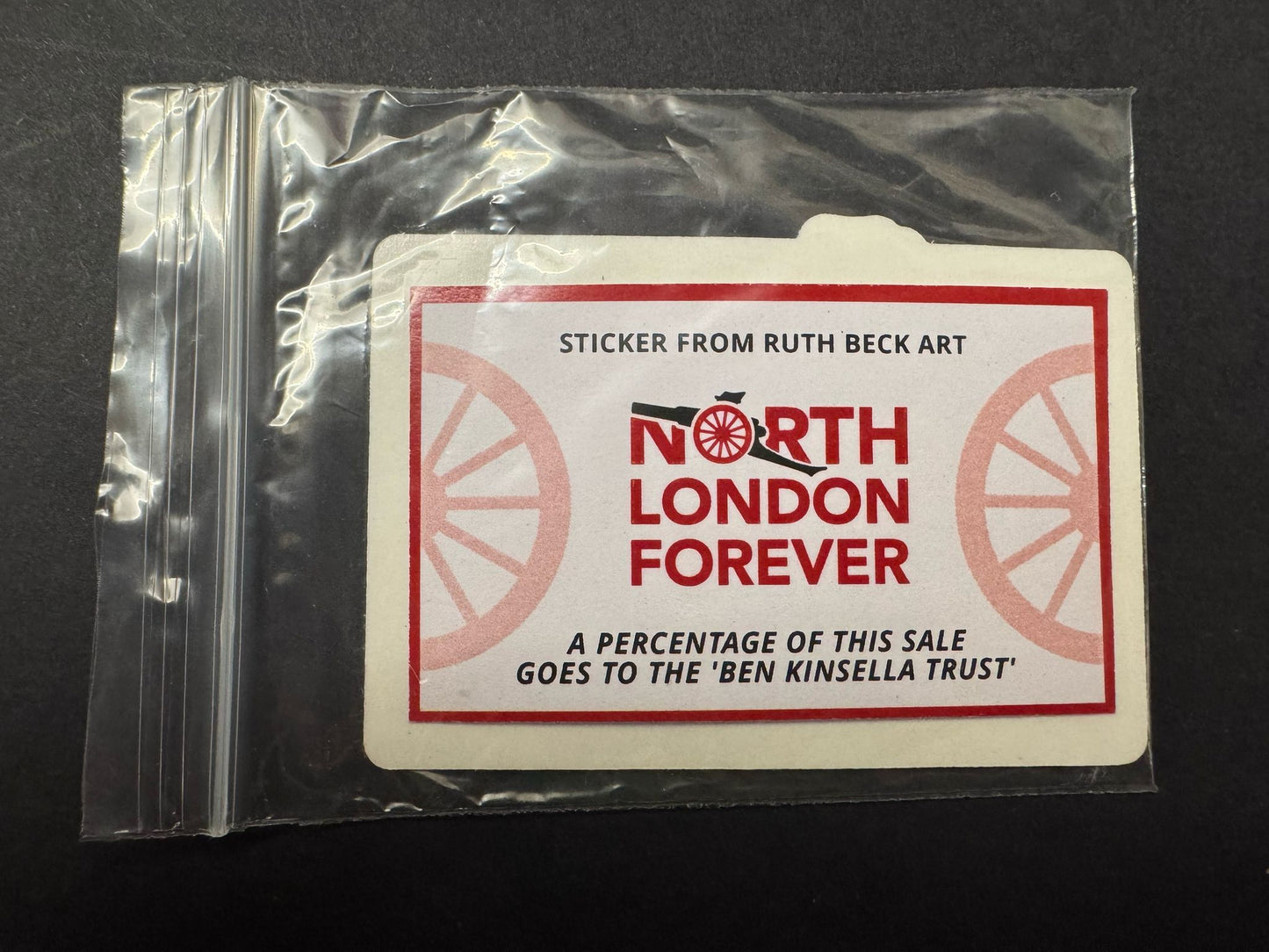 North London Forever - Fabric Sticker