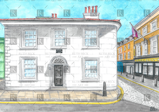 PHELPS COTTAGE - PRINT