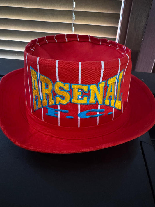 ARSENAL PORK PIE HAT - RED