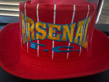 ARSENAL PORK PIE HAT - RED