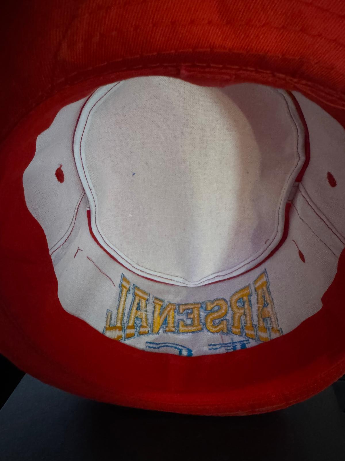 ARSENAL PORK PIE HAT - RED