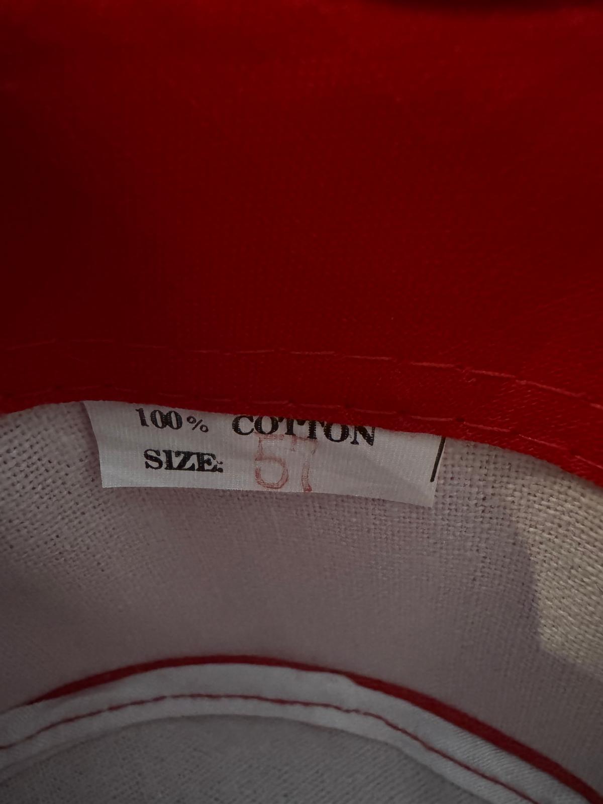 ARSENAL PORK PIE HAT - RED